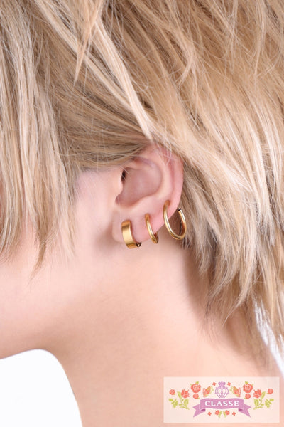 フープピアス(イヤリング) ゴールド M