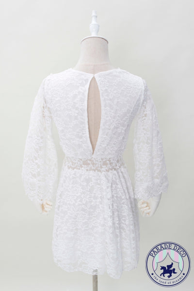 天使蕾丝连衣裙服装