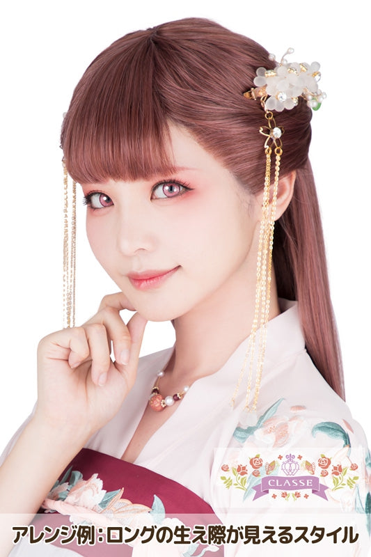 PRO 生え際パーツ ロング - グリーン04