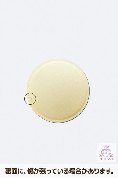 Crystal parts 51mm pedestal circular gold 1 piece