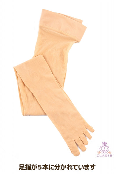 Five finger stockings (beige)