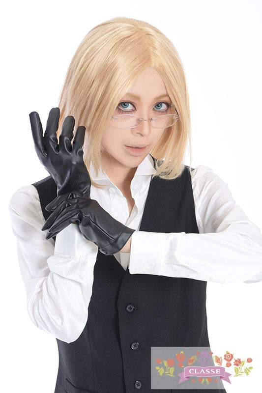 伊達メガネオーバルフチなし
