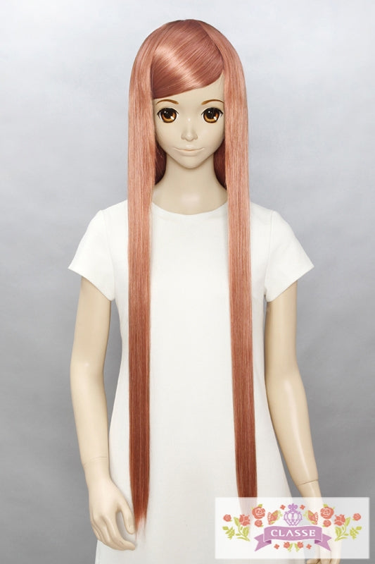 Straight 80cm -Red brown 05