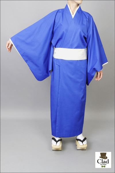 和服配腰带（男装） 蓝色
