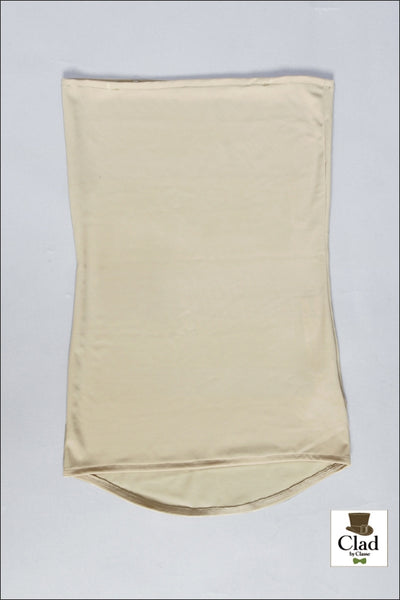 筒状上衣，长款（防暴露），米色