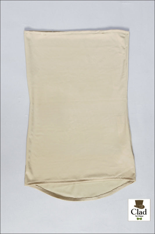 筒状上衣，长款（防暴露），米色