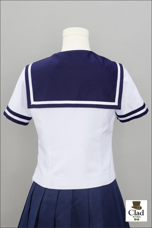 水手服/夹克（短袖） 白色